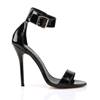 Pleaser - AMUSE10 Ankle strap sandal - Black Product image